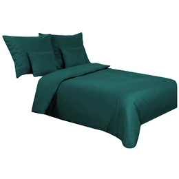 Bedding 140 x 200 3pc Satin Single Color Gold 34