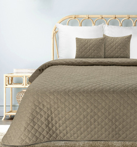 Bedspread 170 x 210 Quilted Len1 C.Beige