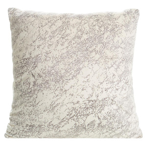 40 x 40 Decorative Velvet Riva Cream pillowcase