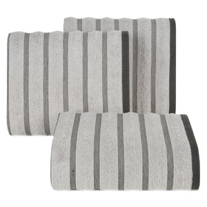 50 x 90 Bath Towel 500g/m2 Isla 01 Silver