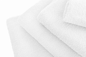 Towel 70 x 140 Cotton Bari 500g/m2 White