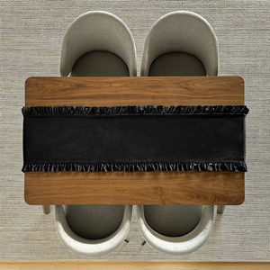 Table Runner 40 x 160 Decorative with Ruffles Ligia 10