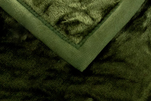 Blanket 160 x 200 Acrylic Solid Warm Yasemin 10