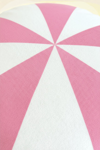 Pillow 38 x 38 Christmas Candy Pink