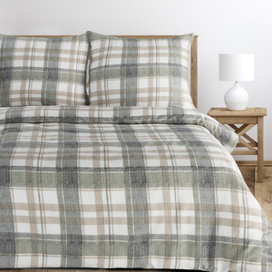 Bedding 220 x 200 3 pcs Cotton Satin Spring 58