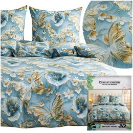 Bedding 160 x 200 3pcs Satin Maria 2771