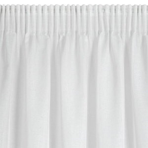 Decorative Curtain Margo 140 x 270 Tape White