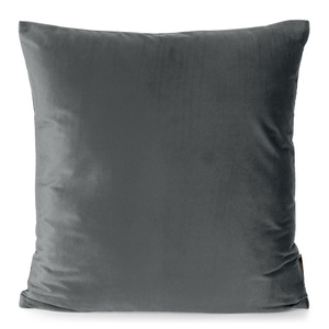 Cushion cover 45 x 45 Decorative Velvet Elora Steel