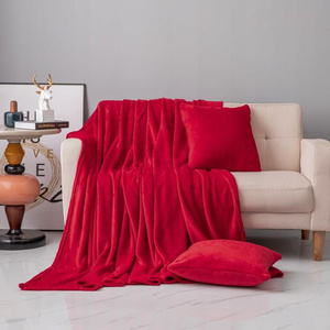 Blanket 150 x 200 Microfiber Solo Red
