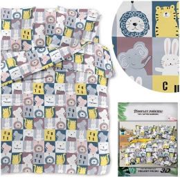 Bedding 160 x 200 3pc Satin Maria 2519