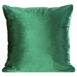Velvet pillowcase Samanta 40 x 40 C.Green