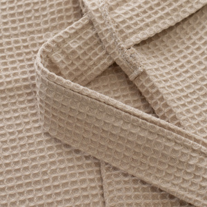 Gofer Unisex Cotton Bathrobe Vizzy L 02 Beige