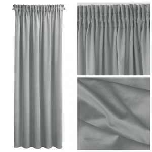 Curtain 140 x 270 Decorative Pierre Cardin Sibel Grey