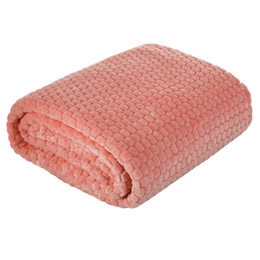 Blanket 150 x 200 Microfiber Zoe Coral Coral