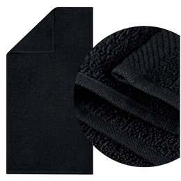 Towel 70 x 140 Cotton Bari 500g/m2 Black