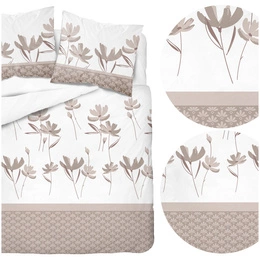 Bedding 220 x 200 3pc Asti Satin Cotton 5489B