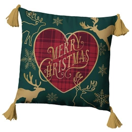 Christmas pillowcase 45 x 45 Christmas Panama 5385A