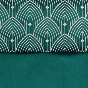 Curtain 140 x 250 Decorative Drawstring Agnes Turquoise