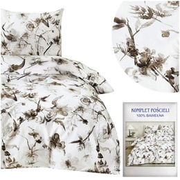 Bedding set 200 x 220 3 pcs Cotton Satin no. A1744