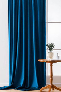 Curtain 140 x 270 Velvet Tunnel Tape Giorgia 07
