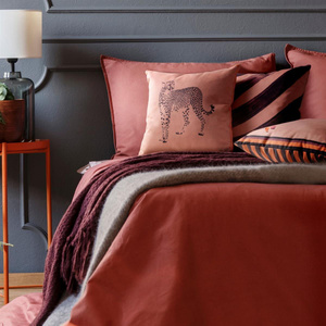 Leo Decorative Pillowcase 40 x 40 Poma+Black