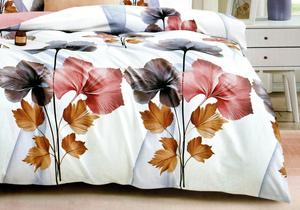 Bedding set 200 x 220 3 pcs Cotton Satin Elway 6281