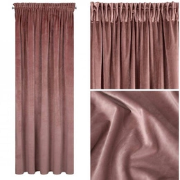 Curtain 140 x 270 Ready Decorative Villa C. Pink