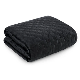 Cover 170 x 210 Quilted Velvet Sofia4 Black