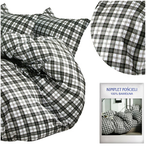 Bedding set 200 x 220 3 pieces Cotton Satin no. A1588