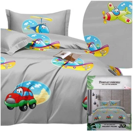 Bedding 160 x 200 3 pcs Satin Maria 2516