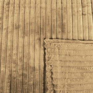 Blanket 160 x 200 Microfiber Embossed Ardea Stripes 58