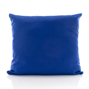 Cotton pillowcase 50 x 60 Uniform Ola navy blue cornflower