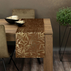 35 x 140 Decorative Velvet Blink15 Brown Runner