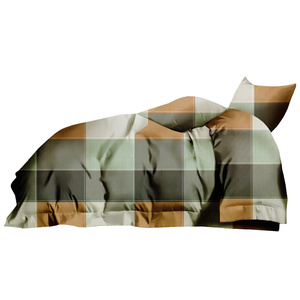 Bedding 160 x 200 3 pcs Satin Cotton no. A1767