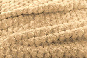 Blanket 200 x 220 Microfiber Embossed Plush Ala 3D Slices 04