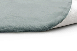 Rug 60 x 90 Soft Plush Fur Rabbit 111