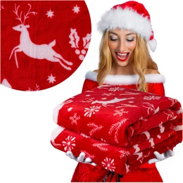 Blanket 160 x 200 Microfiber Christmas Donato 05