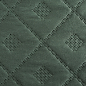 Quilt 200 x 220 Design Quilted Alara6 Green
