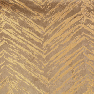 Curtain 140 x 250 Decorative Velvet Sara C.Be+Gold