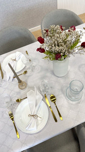 Decorative Tablecloth 110 x 160 Jacquard Camille 01