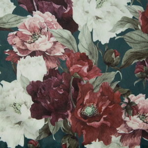 Runner 35 x 180 Decorative Velvet2 Green+Bordo