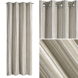 Velvet Niceta Curtain 140 x 250 Beige Spillover