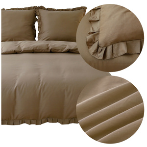 Bedding 220 x 200 3pcs Cotton with Ruffles Lynda 03