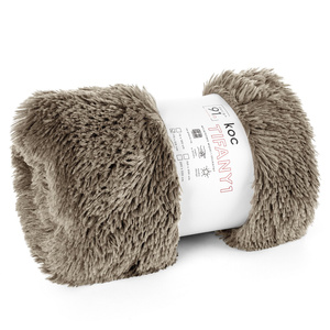 Blanket 170 x 210 Double-sided Fur Tifany1 Beige