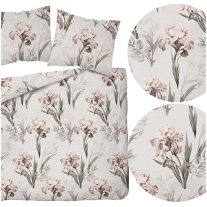 Bedding 160 x 200 3pcs Asti Satin Cotton 5089B