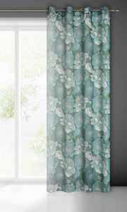 Decorative Curtain Aster 140 x 250 Blue