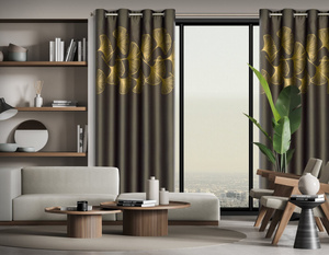 Ready-made Curtain 140 x 250 Harmony Bronze Sash