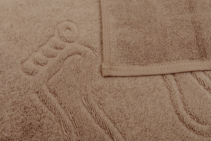 Bathroom rug Sora 50 x 70 11 650 g/m2 Beige