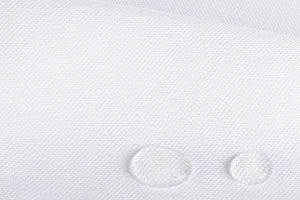 Stainproof Tablecloth with Guipure Lace White 150x500