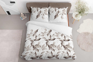 Bedding set 140 x 200 2 pcs Asti Satin Cotton 5326B